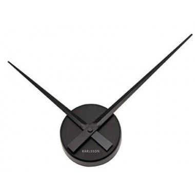 CLOCK BLACK HANDS 22 CM KARLSSON