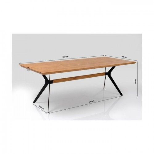 Eettafel Downtown NOYER 220x100 cm Kare design