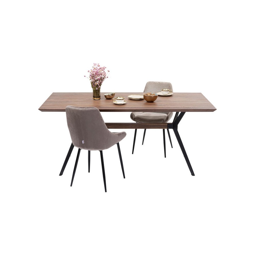Table à manger Downtown NOYER 220x100 cm Kare design