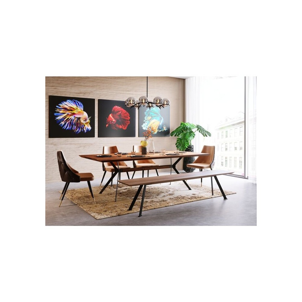 Table à manger Downtown NOYER 220x100 cm Kare design