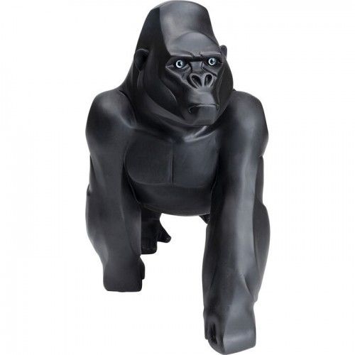 Gorilla decorativo nero opaco 57 cm Gorilla