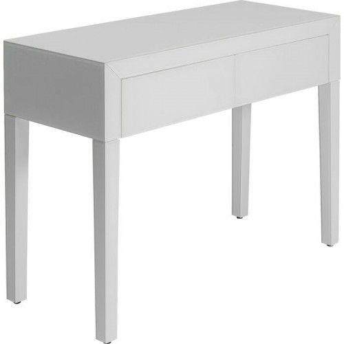 Console verre miroité teinté gris LUXURY