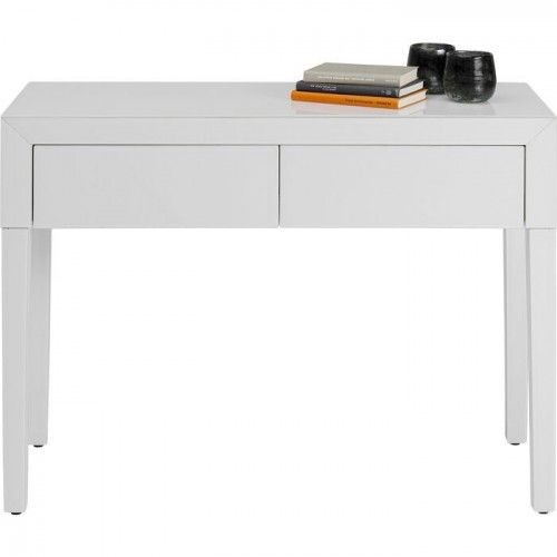 Consolle LUXURY in vetro specchiato colorato grigio