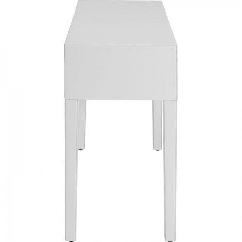 Console verre miroité teinté gris LUXURY
