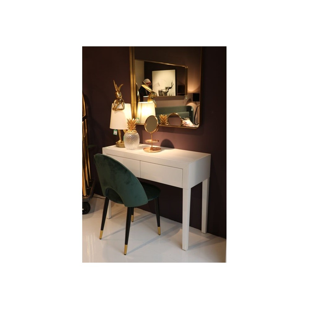 Consolle LUXURY in vetro specchiato colorato grigio