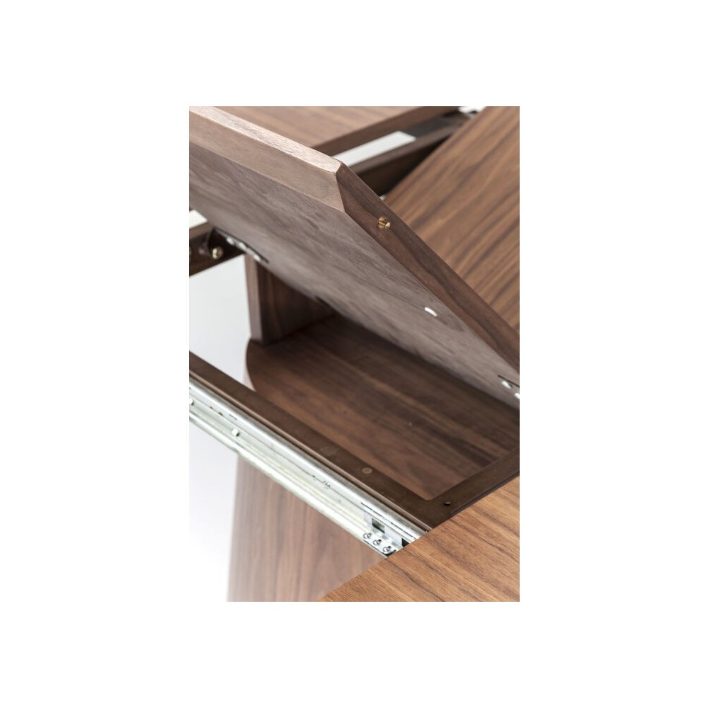 Extensible dining table 200 wood walnut Benvenuto