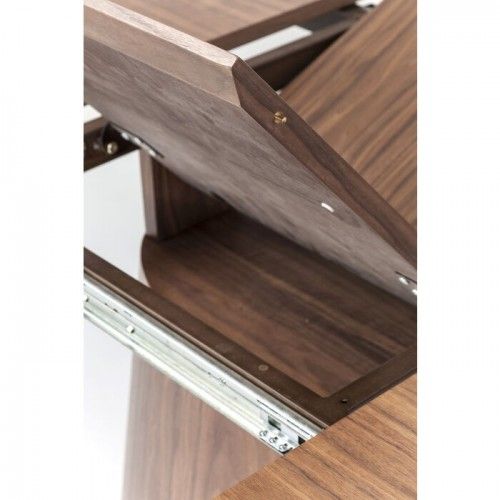 Extensible dining table 200 wood walnut Benvenuto