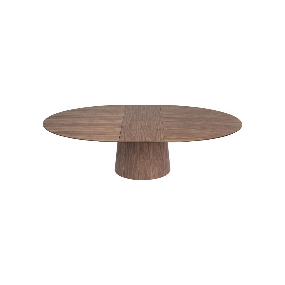 Extensible dining table 200 wood walnut Benvenuto