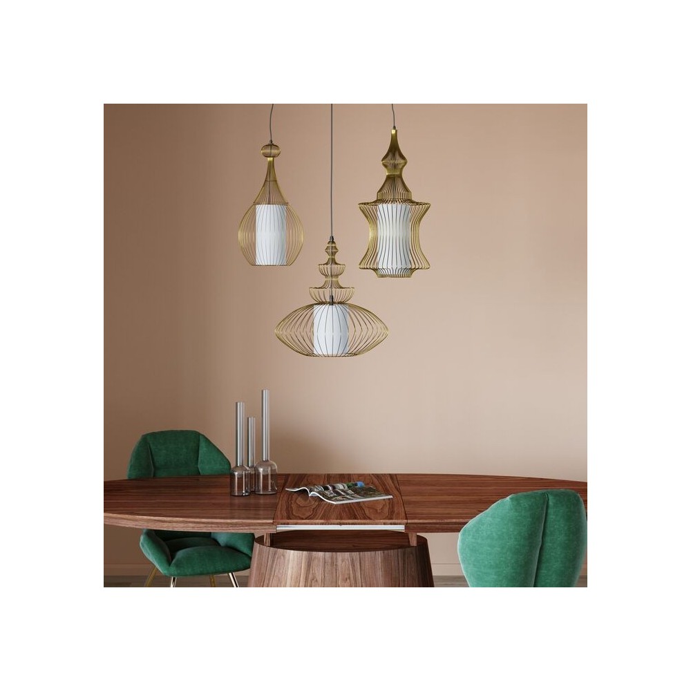 Extensible dining table 200 wood walnut Benvenuto