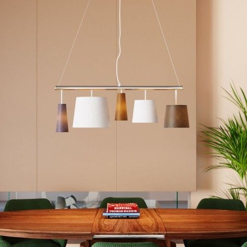 Mesa de comedor extensible Benvenuto 200 madera de nogal