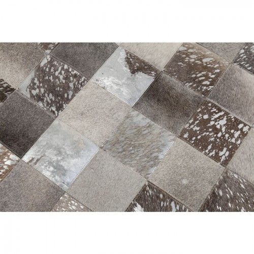 Carpet 240 x 170 cm Pelle patchwork e lana Cosmo Kare Design