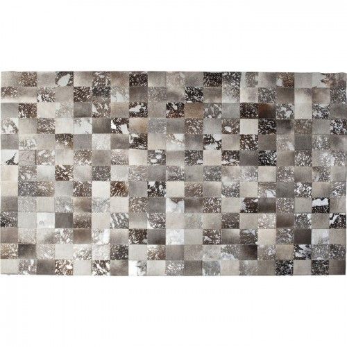 Carpet 240 x 170 cm Pelle patchwork e lana Cosmo Kare Design