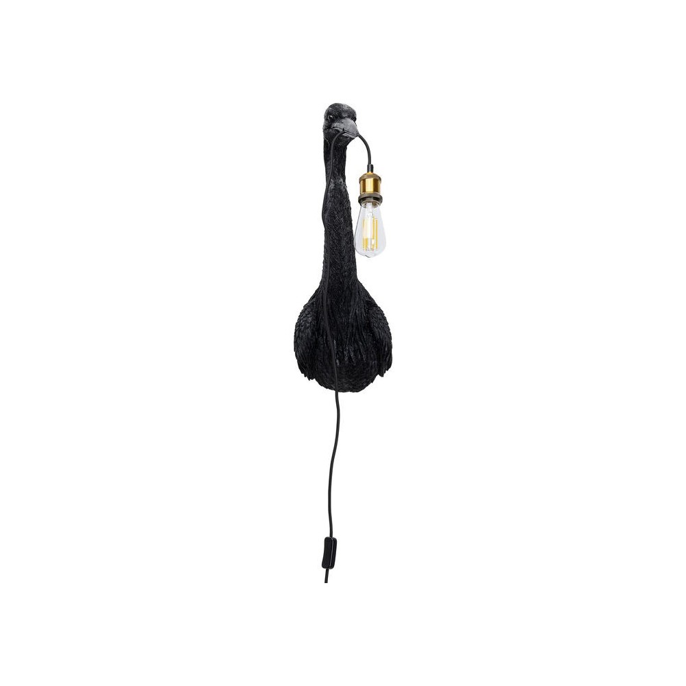 Parede Luz Preta Heron Head Kare design