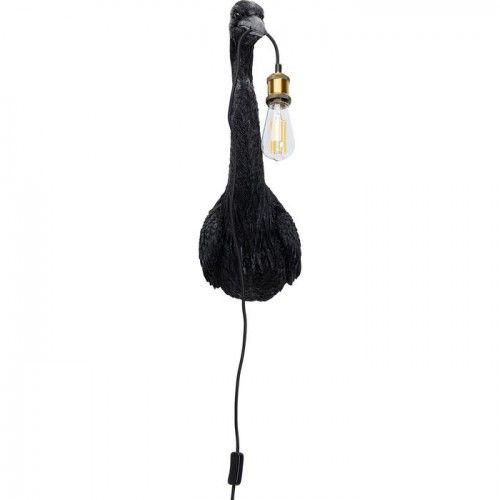 Parede Luz Preta Heron Head Kare design
