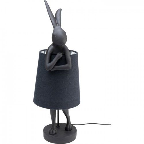 Lámpara conejo negro RABBIT