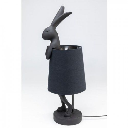 Lámpara conejo negro RABBIT