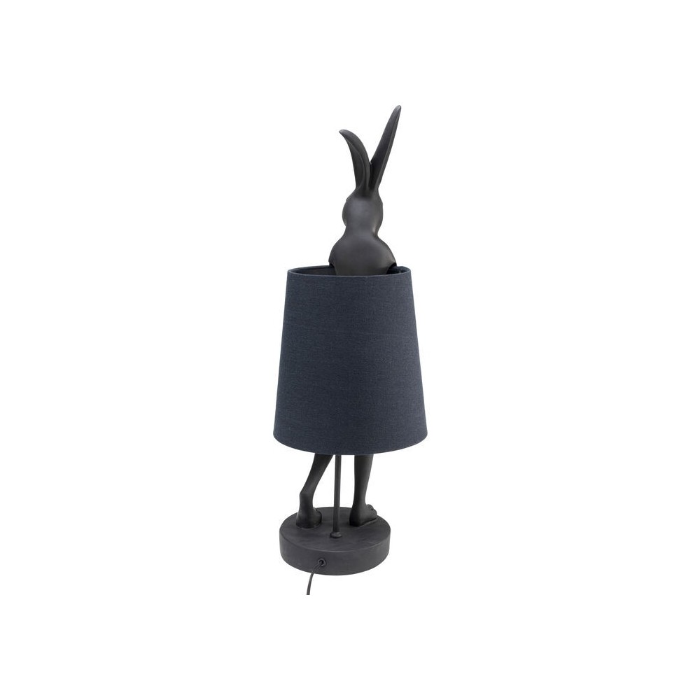 Lámpara conejo negro RABBIT