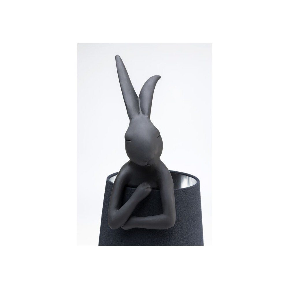 Lámpara conejo negro RABBIT