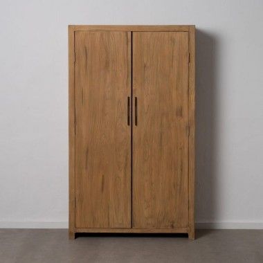 Wohnzimmerschrank aus natürlicher Ulme, 122 x 46 x 1210 cm