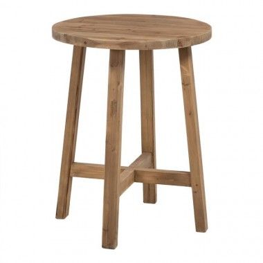 Tabela de madeira de pinho natural alta 90cm