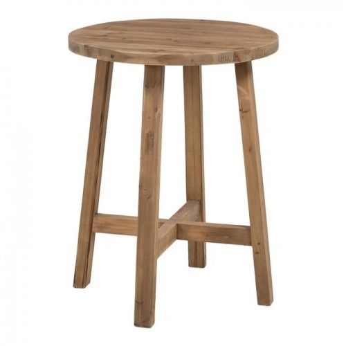Tabela de madeira de pinho natural alta 90cm
