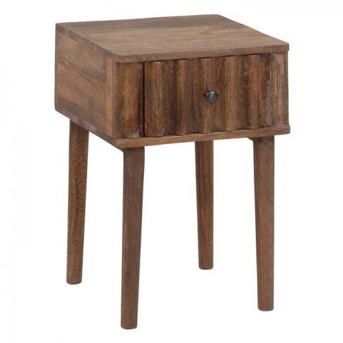 Petite table naturelle 1 tiroir 58cm LITTLE