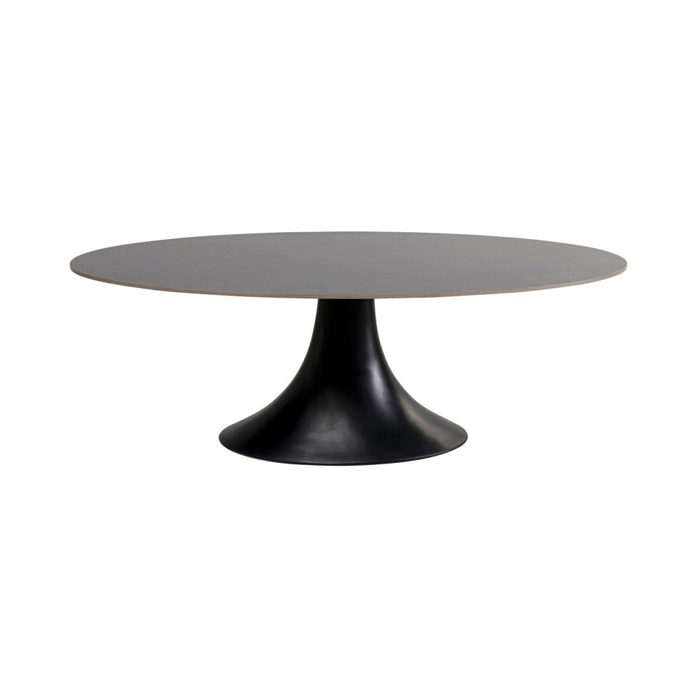 Mesa de jantar preta Kare design Julie