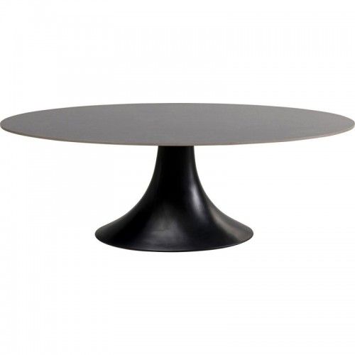 Mesa de jantar preta Kare design Julie