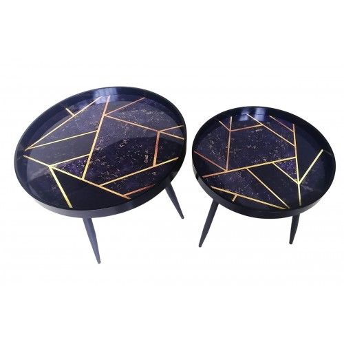 Tabelas de Gigognes Gigognes de X2 Geométricas / Gold Styyl