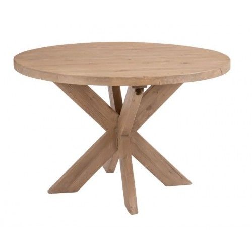 Mesa de comedor de madera natural TROPIC