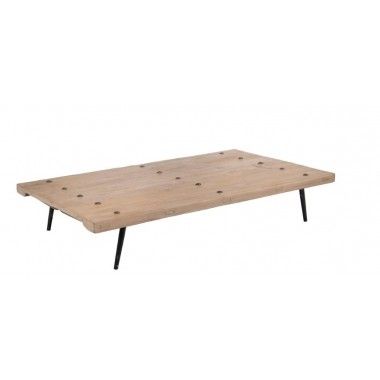 ROSTI wood metal pallet coffee table