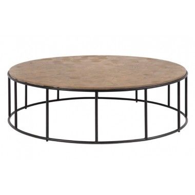 Natural round coffee table 120 cm KETAN