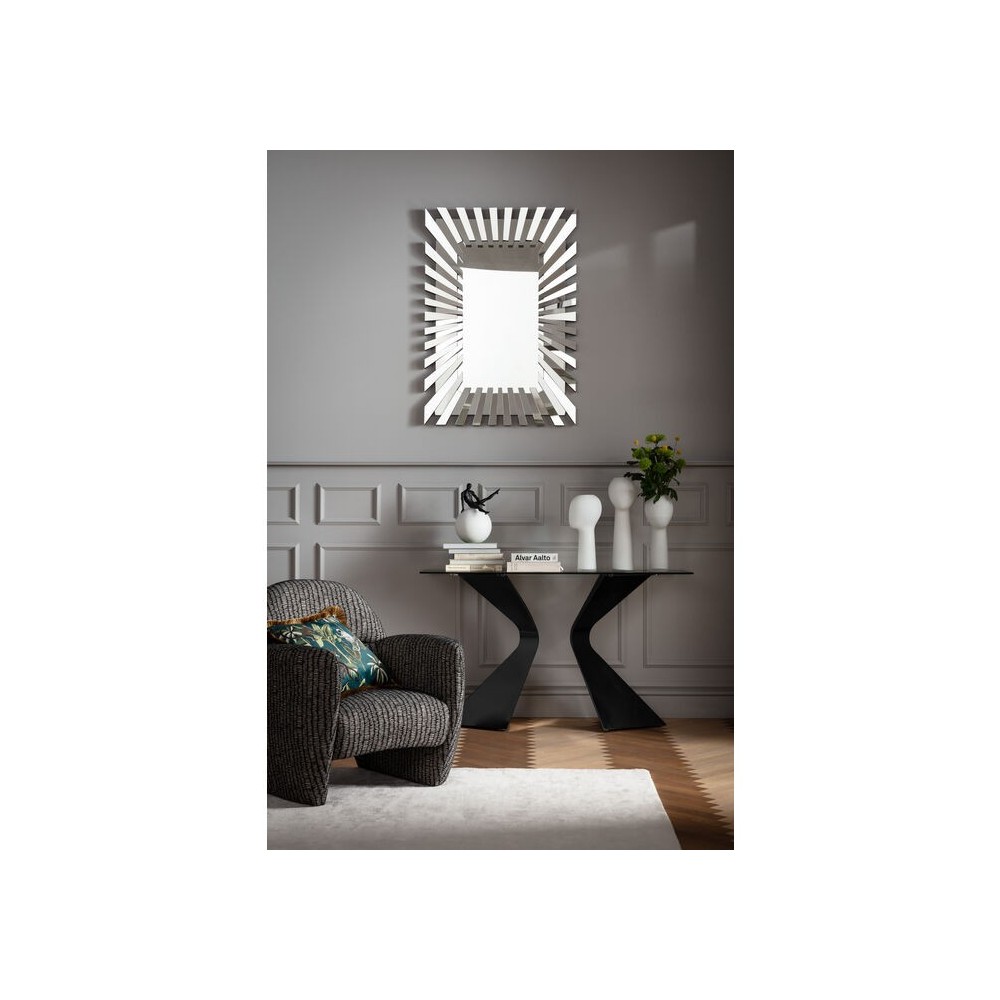 Consolle di design in vetro 140x45 cm GLORIA