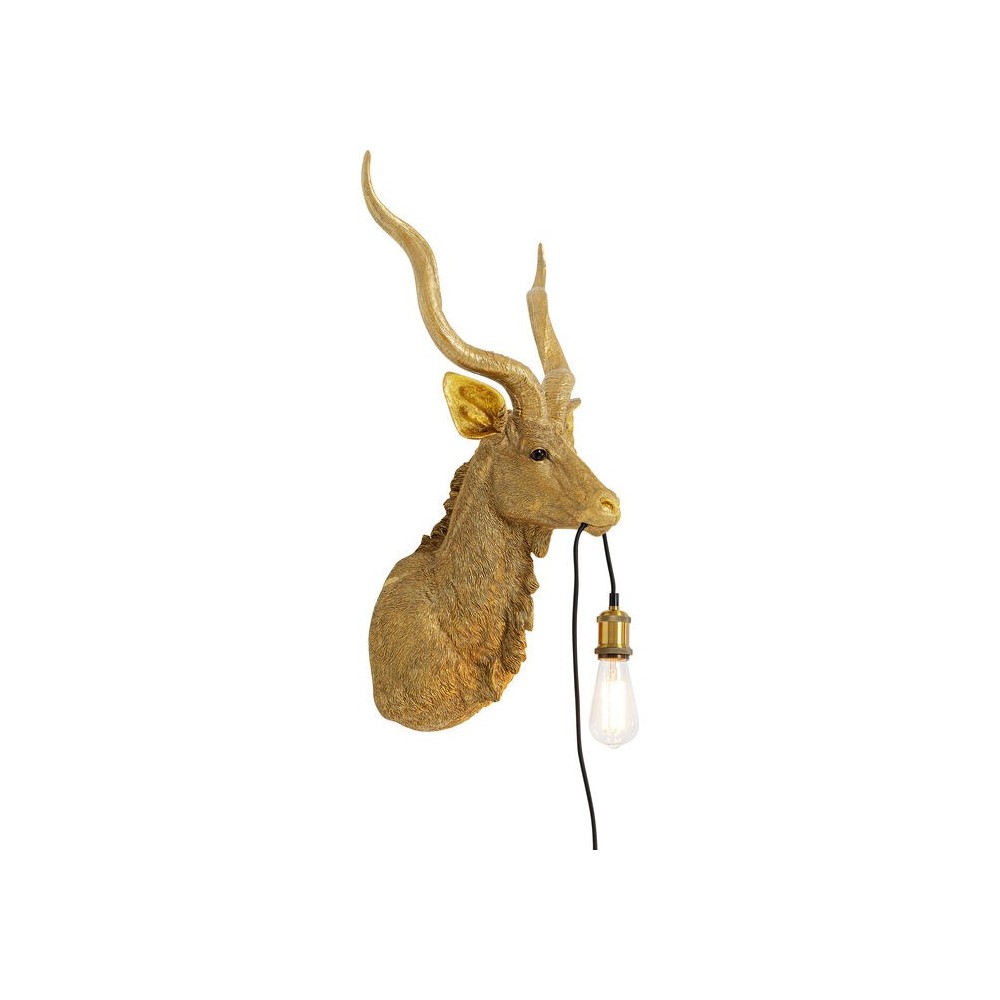 applique-mural-antilope-doree-kare-design-loft-attitude