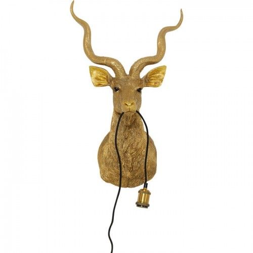 applique-mural-antilope-doree-kare-design-loft-attitude