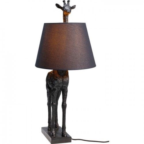 Lampe de table animal chat noir 40cm KARE DESIGN - Loft Attitude