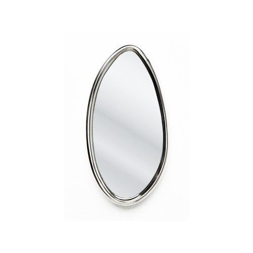 DESIGN MIRROR OVAL ALUMINUM DROPS KARE DESIGN