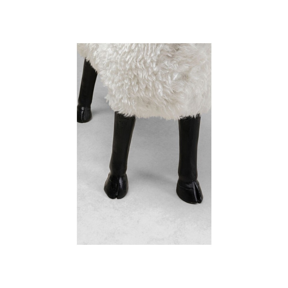Decorative white sheep figurine 73cm THE SHEEP