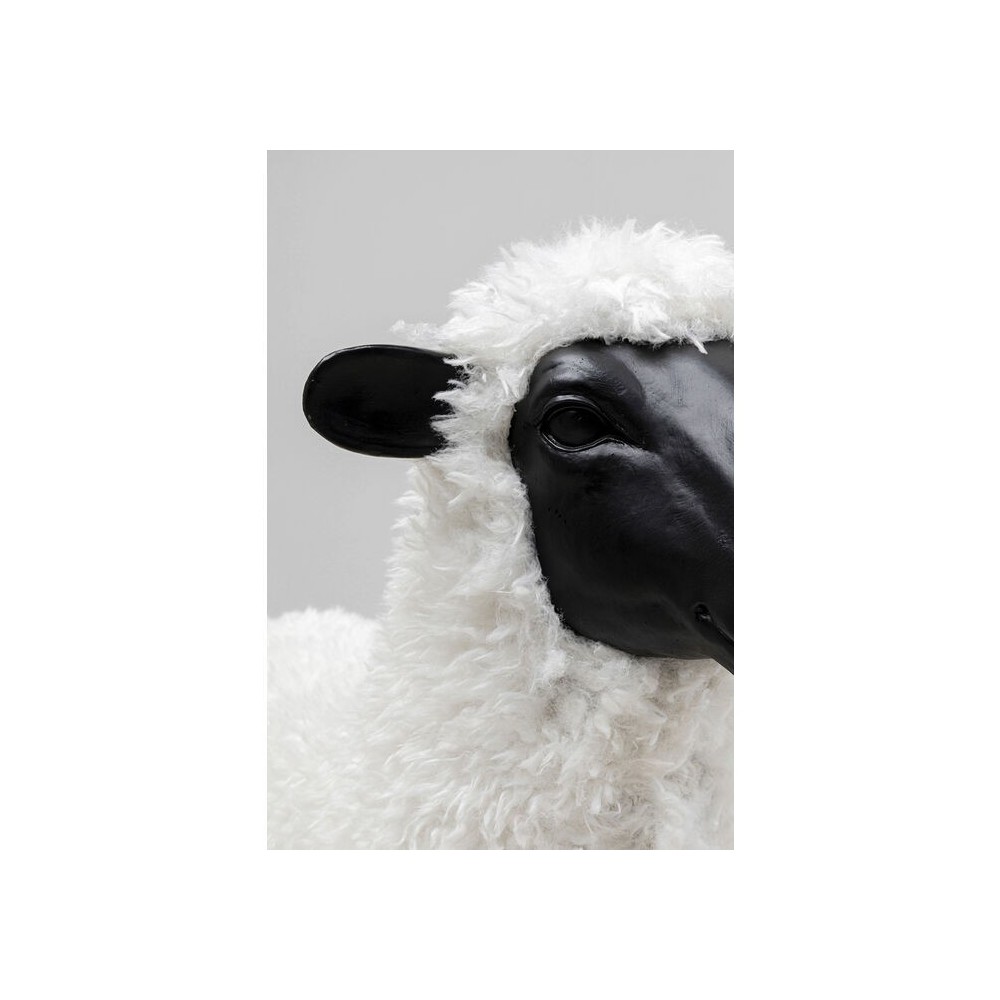 Decorative white sheep figurine 73cm THE SHEEP