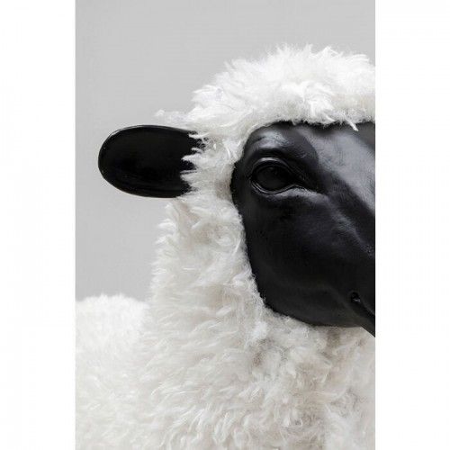 Decoratieve figuur witte schaap 73 cm