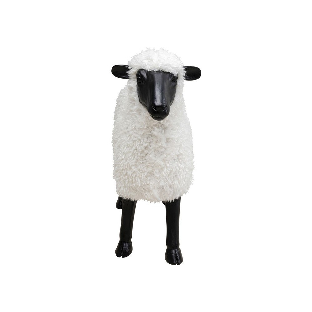 Decorative white sheep figurine 73cm THE SHEEP