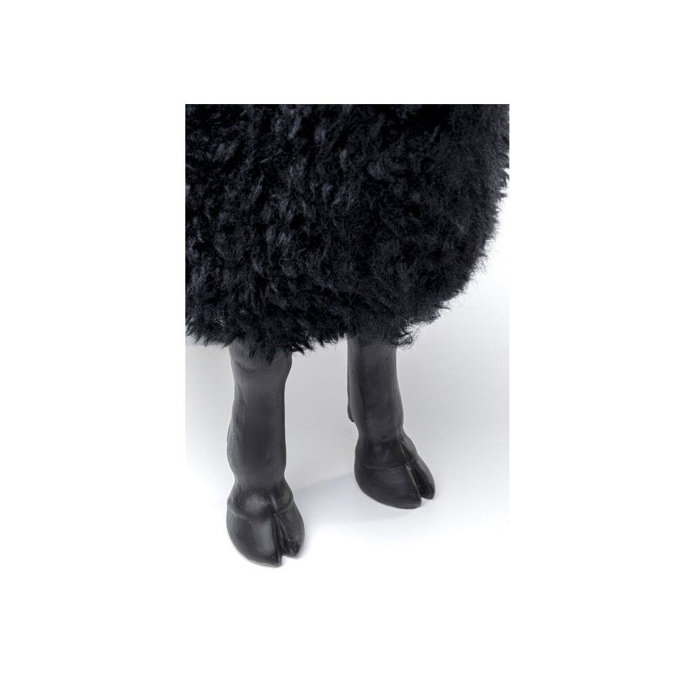 Figurine décorative mouton noir 48cm LE MOUTON