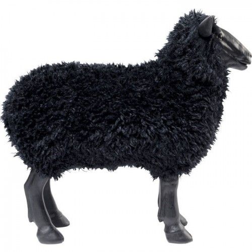 Figurine décorative mouton noir 48cm LE MOUTON