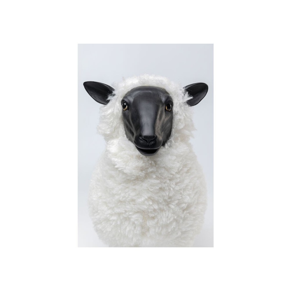 Decoratief wit schaapbeeldje 48cm HET SCHAAP