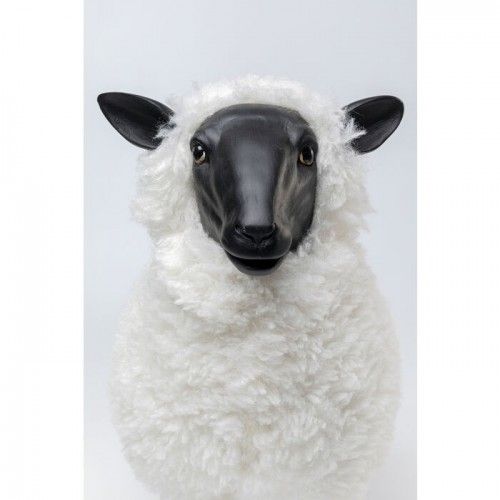 Decoratief wit schaapbeeldje 48cm HET SCHAAP