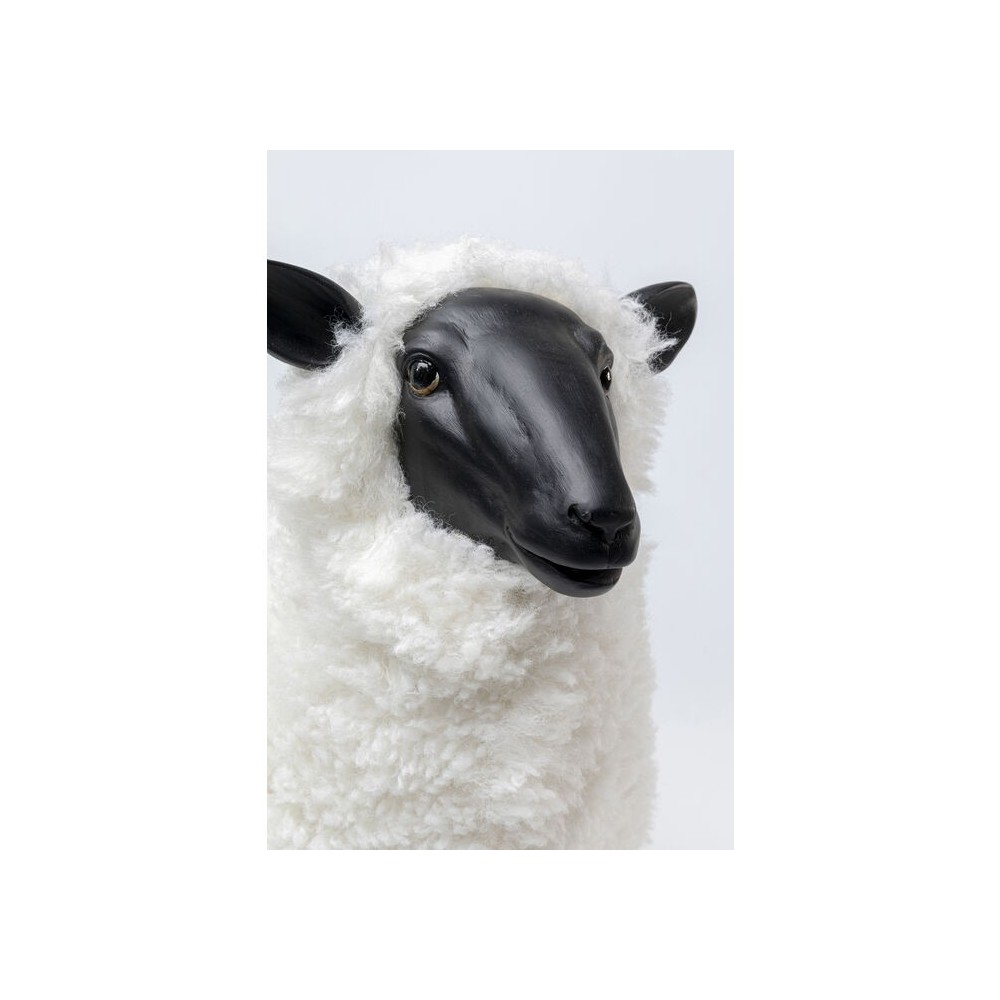 Figurine décorative mouton blanc 48cm LE MOUTON