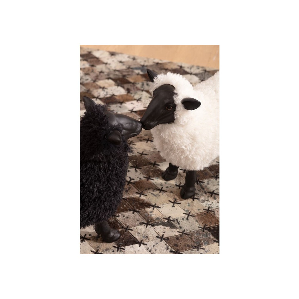 Figurine décorative mouton blanc 48cm LE MOUTON