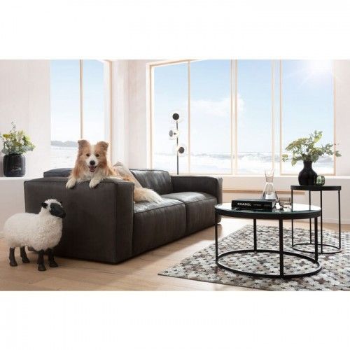 Estatueta decorativa Ovelha branca 48cm ovelha