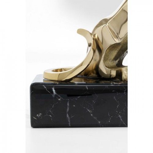 Figura decorativa león mármol 34cm LION