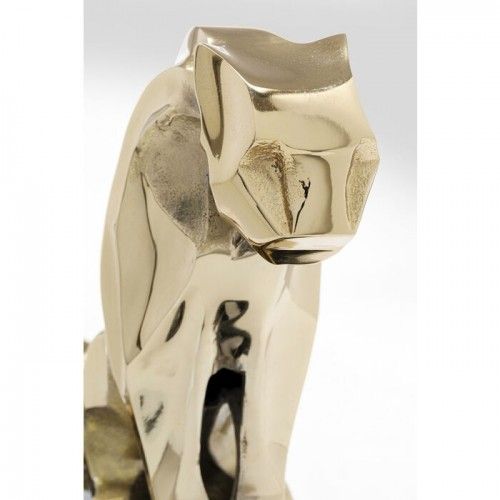 Figurine décorative lion marbre 34cm LION